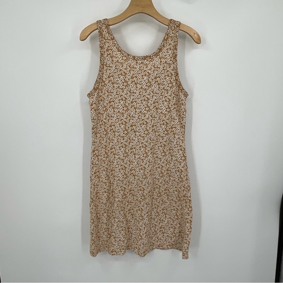 Lucky Brand Scallop Notch MIDI Dress Size Medium I 12 - Picture 8 of 11